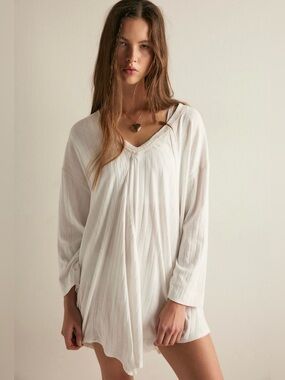 End Game Pointelle Sleep Tee - Size Small - Sugar Swizzle - NWOT